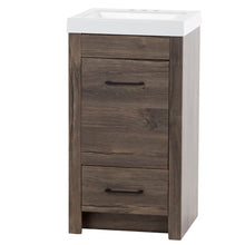 Load image into Gallery viewer, Sandtoft 19" Single Bathroom Vanity Set Vintage Oak *AS IS