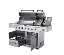 Load image into Gallery viewer, KitchenAid 6-Burner Dual Chamber Propane Gas Grill 5356RR