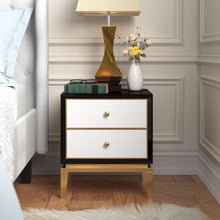Load image into Gallery viewer, Black/White Seay Nightstand