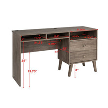 Load image into Gallery viewer, Shamar Desk in Drifted Grey MR78