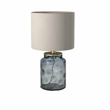 Load image into Gallery viewer, Gauron 16" Blue/Silver Table Lamp 7697