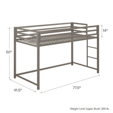 Load image into Gallery viewer, Simoneau Junior Twin Low Loft Bed (SB432)