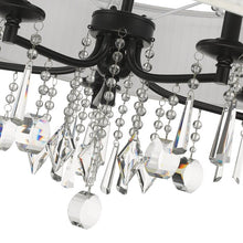 Load image into Gallery viewer, Chrome Abel 5 - Light Unique / Statement Drum Chandelier (SB502)