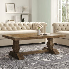 Load image into Gallery viewer, Summit Solid Wood Trestle Coffee Table - 684CE