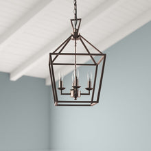 Load image into Gallery viewer, Roy 4 - Light Lantern Geometric Pendant, #TB40