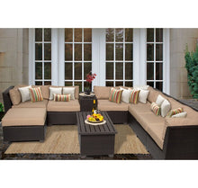 Load image into Gallery viewer, Tegan 10 Piece Sectional Seating Group with Cushions