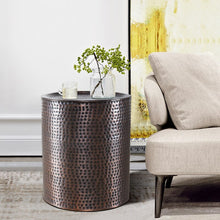 Load image into Gallery viewer, Tunis 21'' Tall Drum End Table