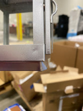 Load image into Gallery viewer, 8" H x 4" W x 4" D Metal Lantern