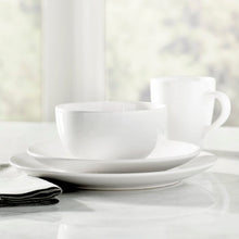 Load image into Gallery viewer, Wayfair Basics 16 Piece Dinnerware Set White, Service for 4 #1933HW