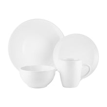Load image into Gallery viewer, Wayfair Basics 16 Piece Dinnerware Set White, Service for 4 #1933HW