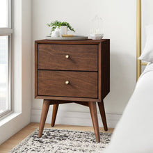 Load image into Gallery viewer, Williams 2 - Drawer Nightstand Walnut