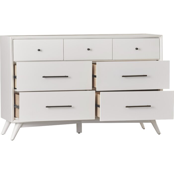 Williams 7 drawer sales dresser white