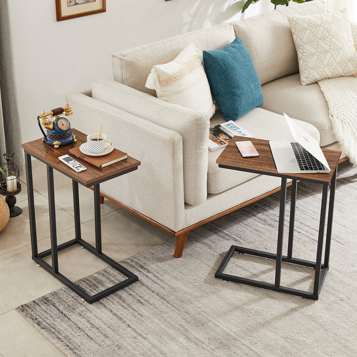 Tall c end shop table