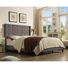 Load image into Gallery viewer, Queen Mocha Woburn Upholstered Standard Bed (SB436)