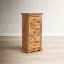 Load image into Gallery viewer, Distressed Pine Wolferstorn 5 - Drawer Dresser
