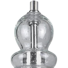 Load image into Gallery viewer, Yarger 1 - Light Single Dome Pendant Brushed Nickel Finish With Clear Seeded Glass #905HW