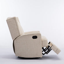 Load image into Gallery viewer, Yepez Manual Swivel Recliner Beige MH14