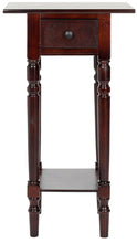 Load image into Gallery viewer, Sabrina End Table With Storage Drawer Dark Cherry FInish 89CDR