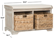 Load image into Gallery viewer, Freddy Wicker Storage Bench (LW20)
