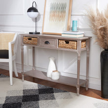 Load image into Gallery viewer, Christa Console Table With Storage Vintage White 485CDR