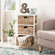 Load image into Gallery viewer, Halle 3 Wicker Basket Storage Side Table (SB84)