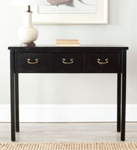 Load image into Gallery viewer, Cindy Black Storage Console Table (SB1000)