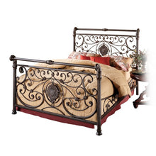 Load image into Gallery viewer, Hillsdale Furniture Mercer King Metal Bed, Antique Brown *AS-IS* 6437RR