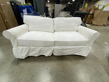 Load image into Gallery viewer, Veana 84" Rolled Arm Slipcovered Sofa Bed
