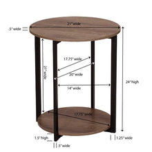 Load image into Gallery viewer, Ashwood Low End Table (279MM)