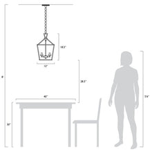 Load image into Gallery viewer, Carmen 4 - Light Lantern Drum Pendant (227MM)