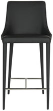 Load image into Gallery viewer, Summerset Black &amp; Chrome Counter Stool - Set of 2 #787HW

