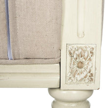 Load image into Gallery viewer, Leandra Rustic Beige/Antique Beige Linen Loveseat AS IS (SB364)