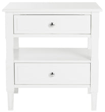 Load image into Gallery viewer, Jenson Two Drawer Night Stand in White *AS IS #1656HW