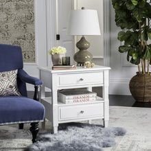 Load image into Gallery viewer, Jenson Two Drawer Night Stand in White *AS IS #1656HW