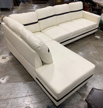 Load image into Gallery viewer, Wellington 104" Wide Faux Leather Left Hand Facing Corner Sectional 2106CDR