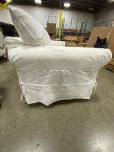 Load image into Gallery viewer, Veana 84" Rolled Arm Slipcovered Sofa Bed