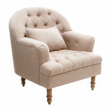 Load image into Gallery viewer, Agatha Tufted Chair Beige(1818RR)