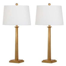 Load image into Gallery viewer, Set of 2 - Andino 31.5-in H Gold Table Lamp (SB285)