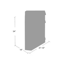 Load image into Gallery viewer, Gulley 2 Door Corner Accent Cabinet Oak(2822RR)