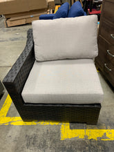 Load image into Gallery viewer, Kathy Ireland Homes & Gardens River Brook Patio Sectional with Cushions #AD327-OB