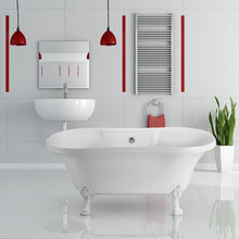 Load image into Gallery viewer, Streamline 60" x 32" Clawfoot Soaking Bathtub AS IS(1076)