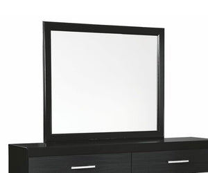 Halewood Bedroom Dresser Mirror Only - Black - 470CE