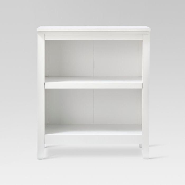 Carson 2 Shelf Bookcase White(1860RR)