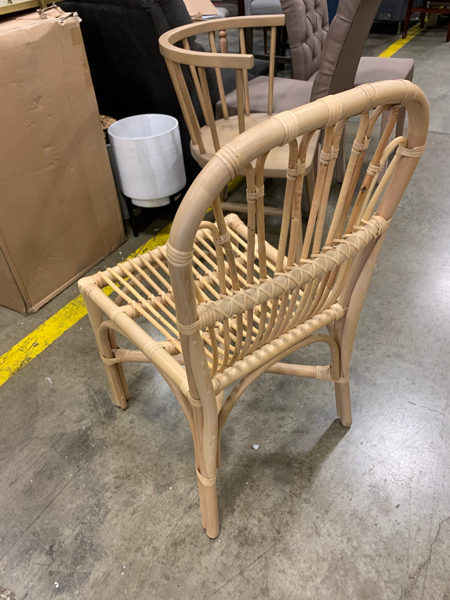 Cuprina Rattan Dining Chair Salvage & Co Fishers