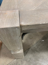 Load image into Gallery viewer, Extendable Solid Wood Dining Table Gray Natural