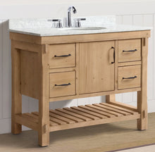 Load image into Gallery viewer, Marina 42" Bathroom Vanity Driftwood Finish AS IS