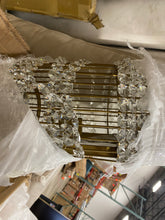 Load image into Gallery viewer, Gold Hieronymus 24 - Light Unique Wagon Wheel Chandelier with Crystal Accents
