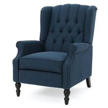 Load image into Gallery viewer, Leonie Manual Recliner Dark Blue 155CDR
