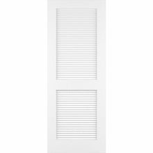 Load image into Gallery viewer, Louvered Solid Manufactured Wood Standard Door(1980RR)