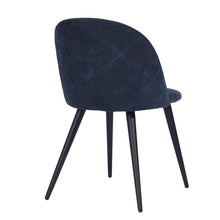 Load image into Gallery viewer, Witherspoon Upholstered Side Chair Dark Blue (Set of 2) #666HW